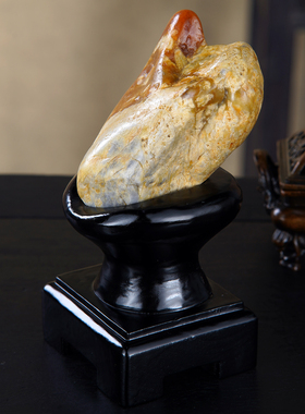 顶爷奇石原石新疆和田玉籽料摆件