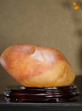 顶爷奇石原石靠山石装饰收藏摆件