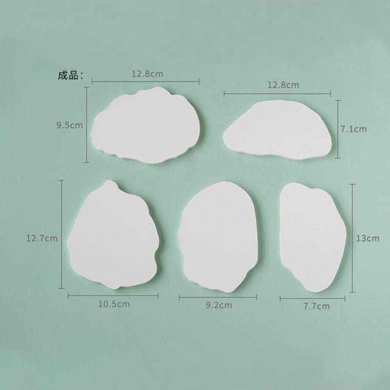 DIY香薰蜡烛烛台硅胶模具创意云朵5连托盘杯垫底座现代简约摆件台,淘宝优惠券,粉丝福利购,淘宝优惠卷