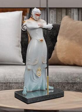 斗战胜佛齐天大圣孙悟空摆件神话装饰玄关电视柜酒柜高档国风手办