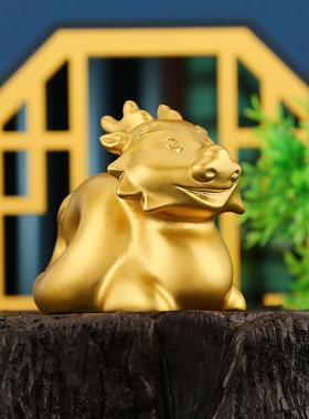 十二生肖摆件鼠牛虎兔龙蛇马羊猴鸡狗猪生日礼品生肖卡通牛吉祥物