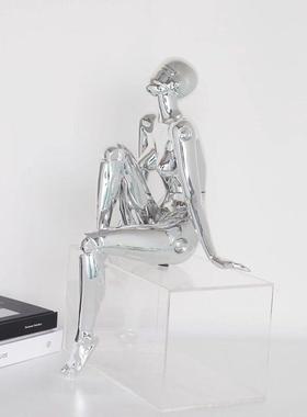 空山基机械女神摆件高级科技感客厅玄关电视酒柜办公室桌面装饰品