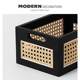 Bamboo storage basket desktop woven storage basket snack box miscellaneous cosmetic storage basket storage basket storage storage box