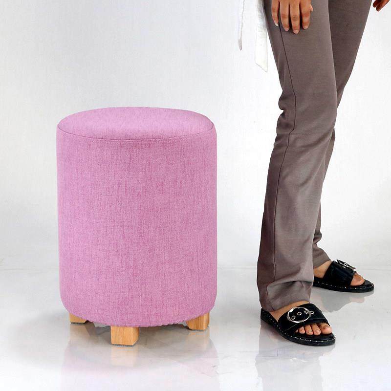 实木换鞋凳矮凳服装店试衣间凳子布艺圆凳软沙发凳家用小美容凳子,淘宝优惠券,粉丝福利购,淘宝优惠卷