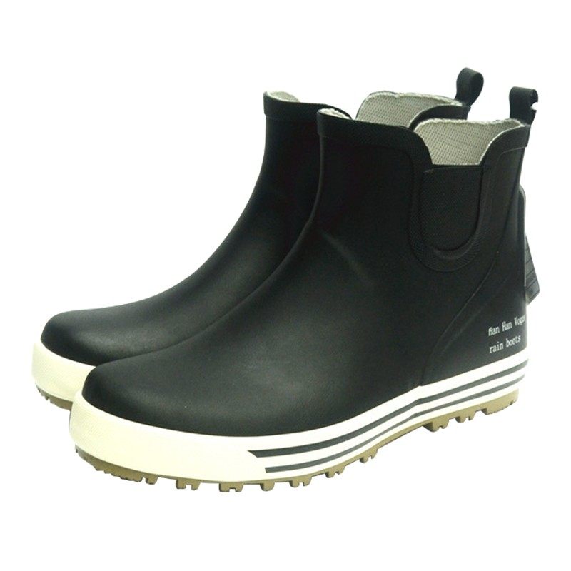 雨鞋男加绒水鞋男橡胶软底低帮男士雨鞋时尚防滑水靴秋冬季雨靴男,淘宝优惠券,粉丝福利购,淘宝优惠卷