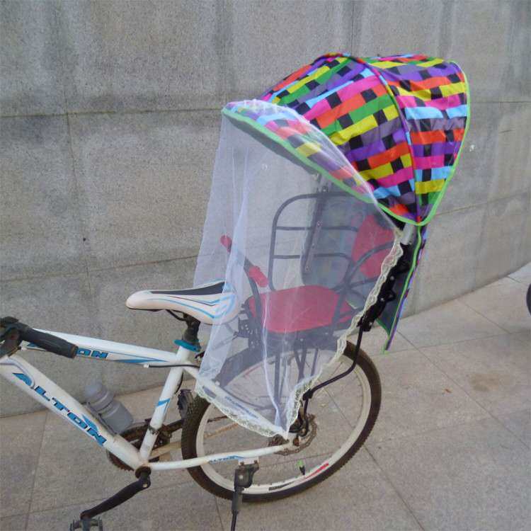 加大自行车后置幼儿童座椅雨棚宝宝电动瓶车后座椅遮阳雨篷子棉棚,淘宝优惠券,粉丝福利购,淘宝优惠卷