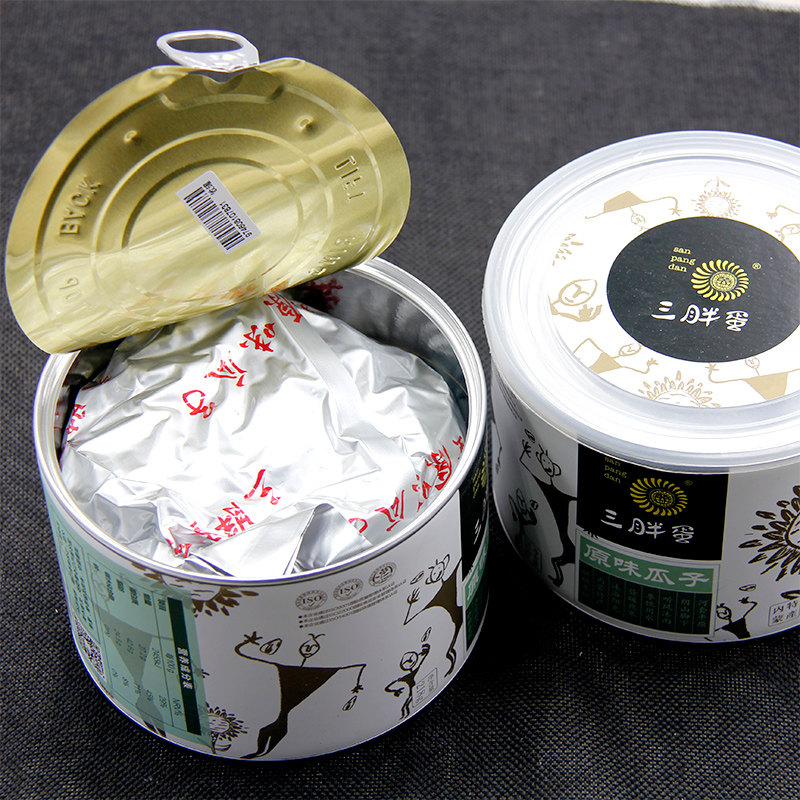 三胖蛋罐装内蒙363 218g*6罐 蒙园食品瓜子