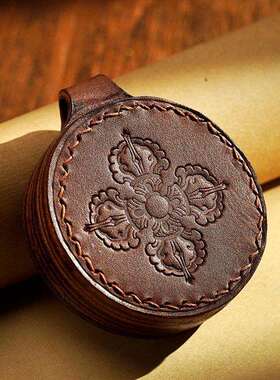 手绘唐卡黄财扎基拉姆手工现做量大可定立体金刚皮壳手绘擦擦唐卡