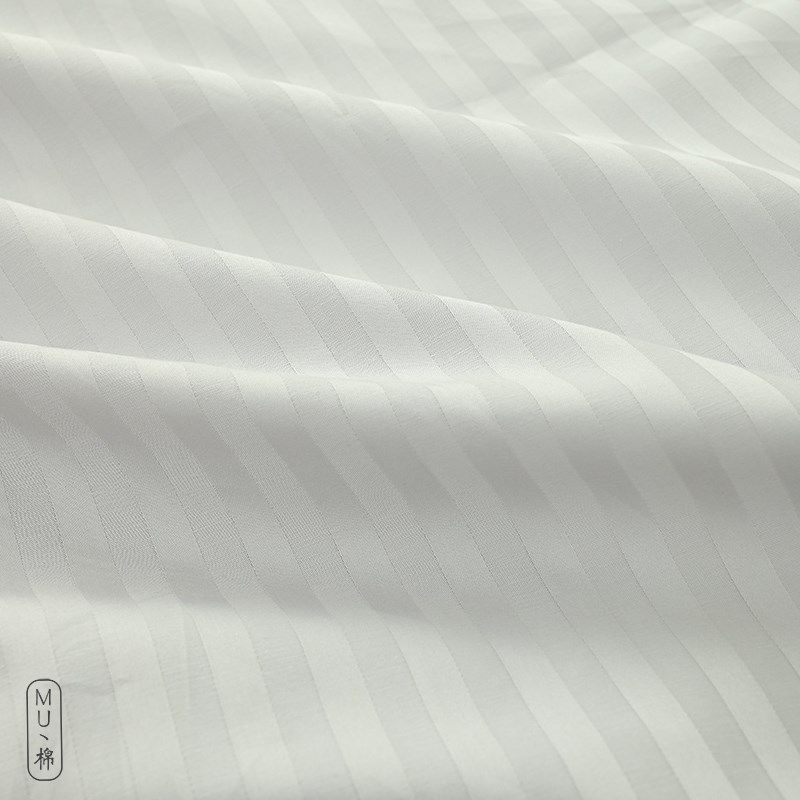 细密 软滑 纯棉60支贡缎1CM 锻条 床单枕套被套可选配,淘宝优惠券,粉丝福利购,淘宝优惠卷