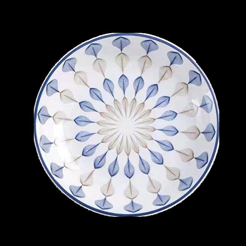 家用釉下彩青花瓷中式6英寸骨碟小菜盘糕点盘果盘陶瓷餐具6个套装,淘宝优惠券,粉丝福利购,淘宝优惠卷