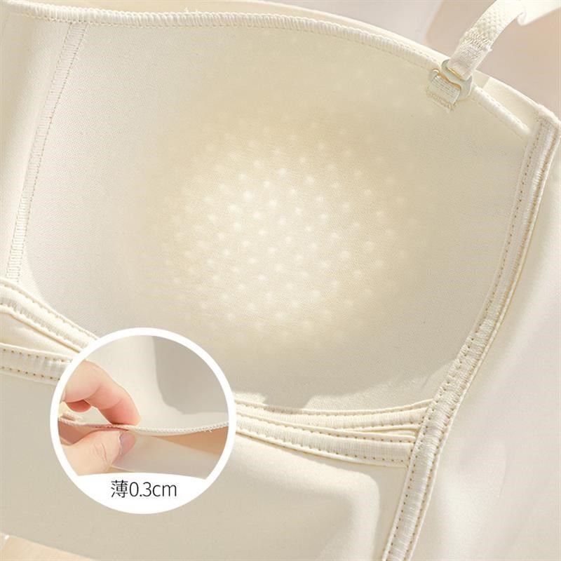 防走光抹胸薄款内衣少女外穿聚拢文胸防滑内搭收副乳大胸显小,淘宝优惠券,粉丝福利购,淘宝优惠卷