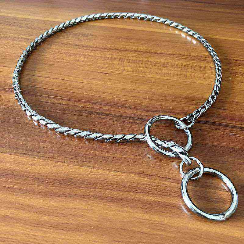 赛级蛇链 狗狗p链项圈小型中型大型犬训狗铁链子金毛宠物金属脖套,淘宝优惠券,粉丝福利购,淘宝优惠卷