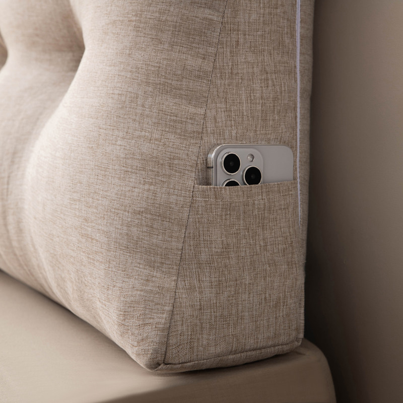 床头靠垫床上三角靠枕大靠背腰靠垫榻榻米软包宿舍卧室简约护腰垫,淘宝优惠券,粉丝福利购,淘宝优惠卷