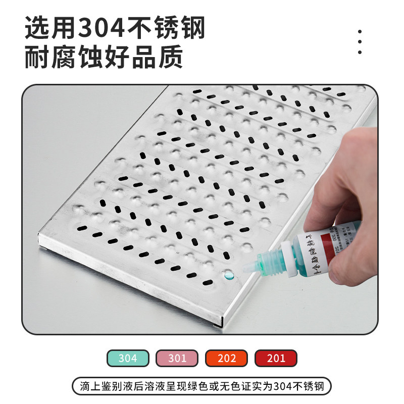 304不锈钢地沟盖板厨房排水沟盖板格栅明沟水篦子下水道井盖踏板,淘宝优惠券,粉丝福利购,淘宝优惠卷