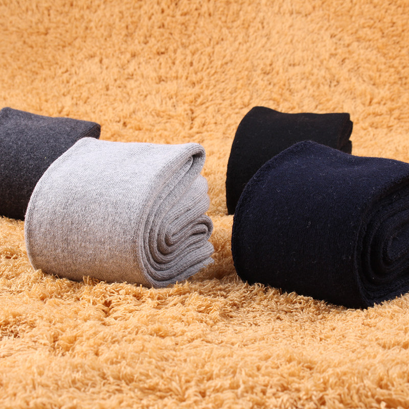 冬季棉袜加厚男袜纯棉长筒保暖袜子加绒高帮毛巾袜男士大码毛圈袜,淘宝优惠券,粉丝福利购,淘宝优惠卷