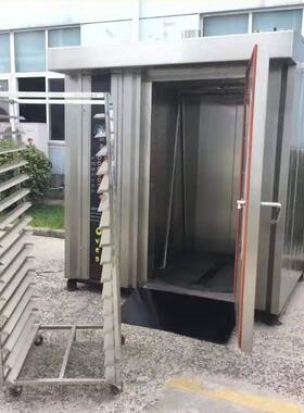 定制32367280盘燃油热风旋转烤炉柴油加热大型红苕烘烤箱直销