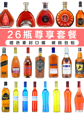 酒柜装饰品洋酒瓶仿真酒道具家居客厅玄关酒吧店铺摆件摆设空瓶