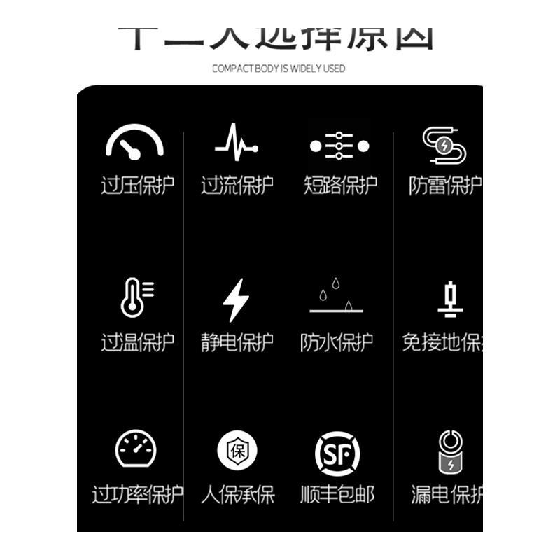 适用吉利几何A C帝豪GSe GL E博瑞新能源N充电桩枪电动汽车充电器 - 图3
