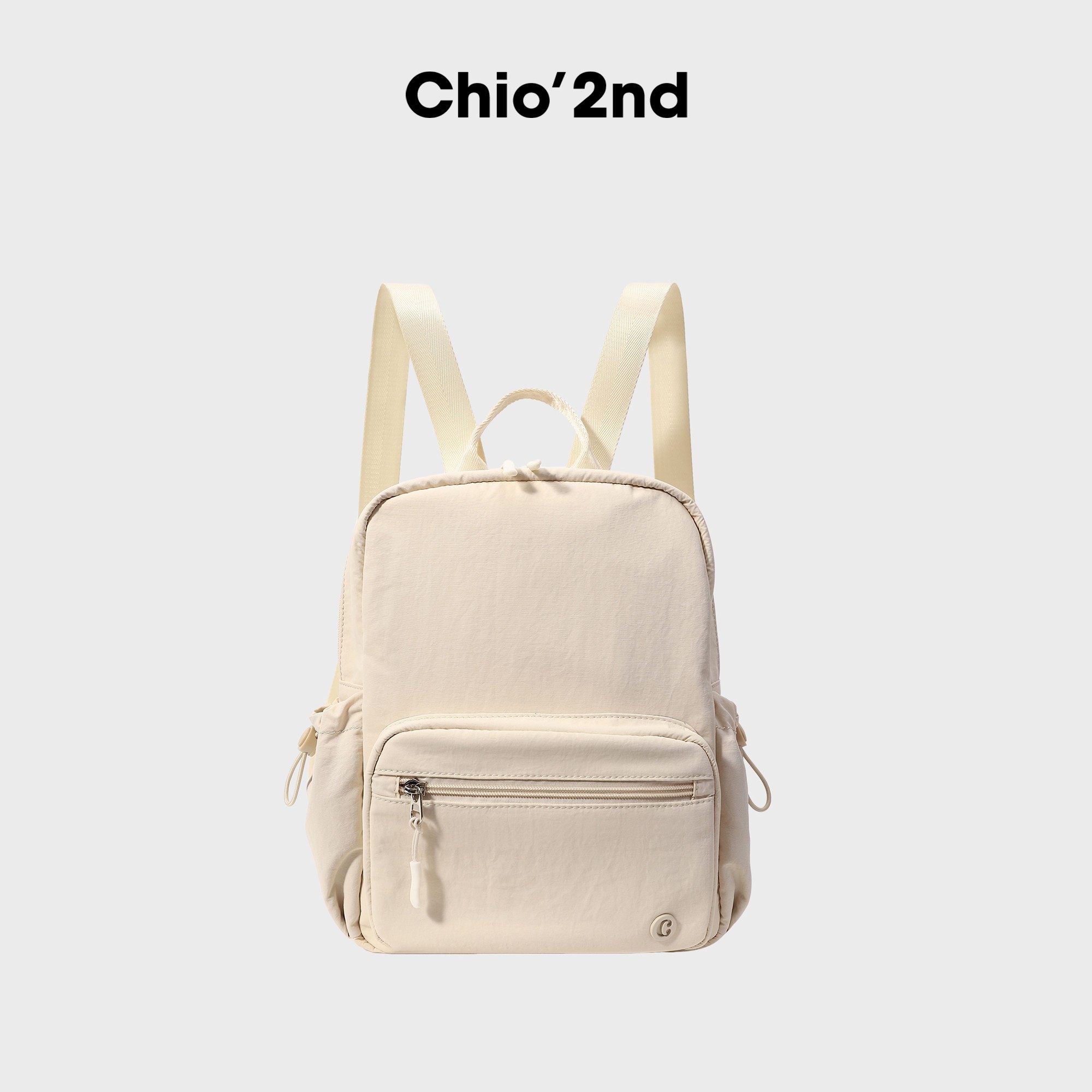 Chio'2nd 双肩包女式2025新款高级肌理感简约百搭通勤手提小背包,淘宝优惠券,粉丝福利购,淘宝优惠卷
