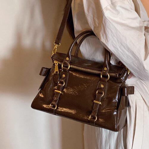 Chio’2nd托特包包女2026新款上班日常通勤百搭手提包单肩斜挎包 - 图1