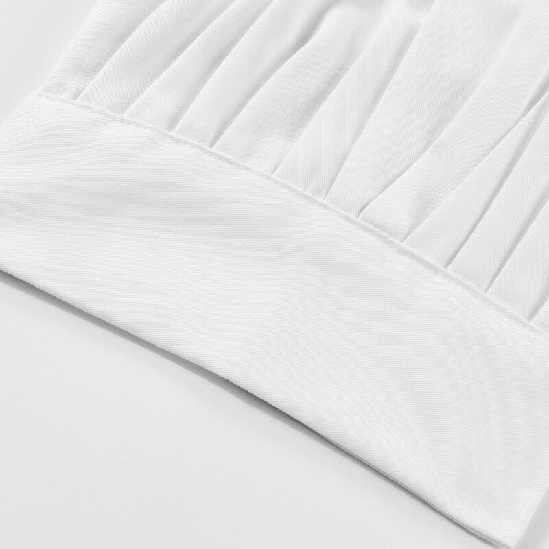 星工厨师帽工作帽白色蘑菇帽餐饮酒店饭店L厨房防油烟厨帽1个均码 - 图1