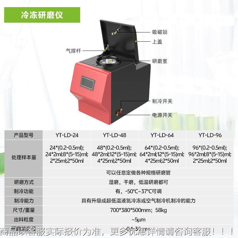 上海品拓 YT/YTLD2-4/32/48/64/96 多样组织/冷冻研叶YEX磨仪,淘宝优惠券,粉丝福利购,淘宝优惠卷