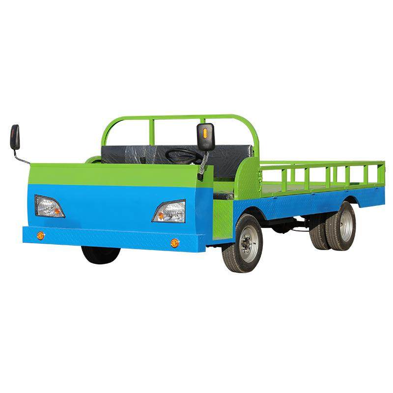 电动四轮平板车小型搬运车拉货车工地厂区倒货转运电动平板车货车,淘宝优惠券,粉丝福利购,淘宝优惠卷