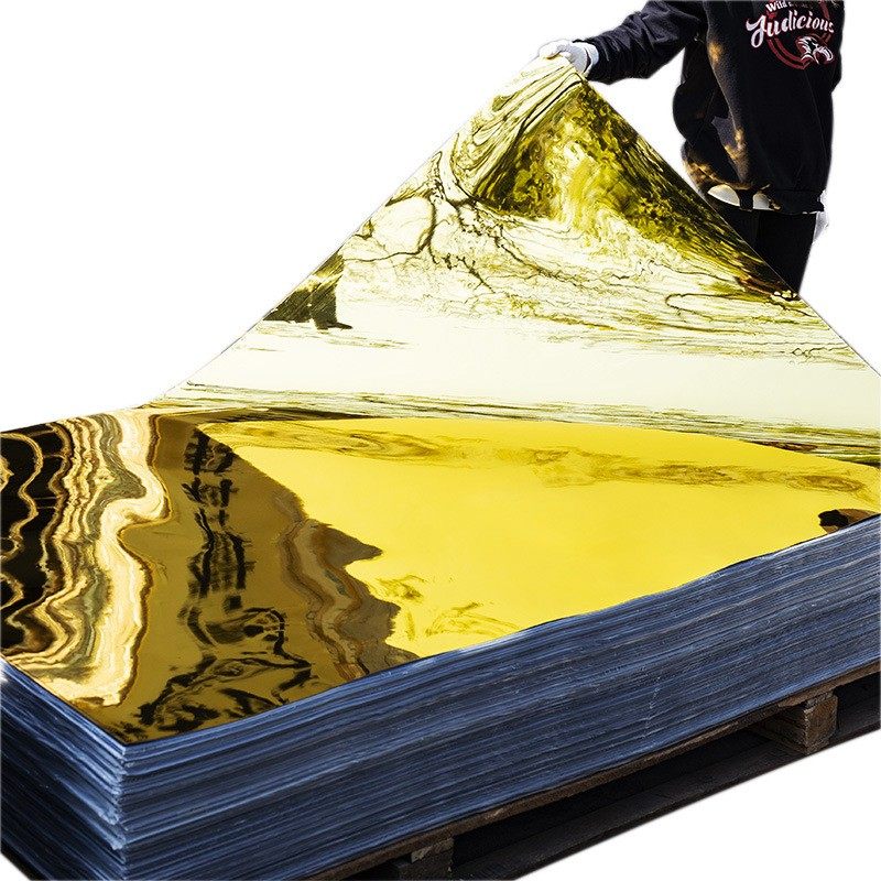 pe板镜面板 墙贴婚礼道具 金色镜面地贴光学塑料 软镜子背胶pet,淘宝优惠券,粉丝福利购,淘宝优惠卷