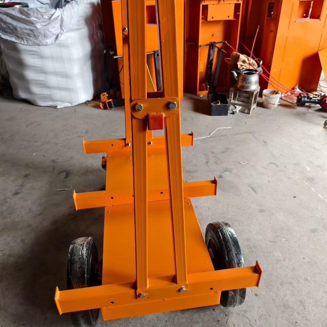 电动玻璃搬运车工地石膏板拉板车电动板材运输车平板钢管运输车 - 图3