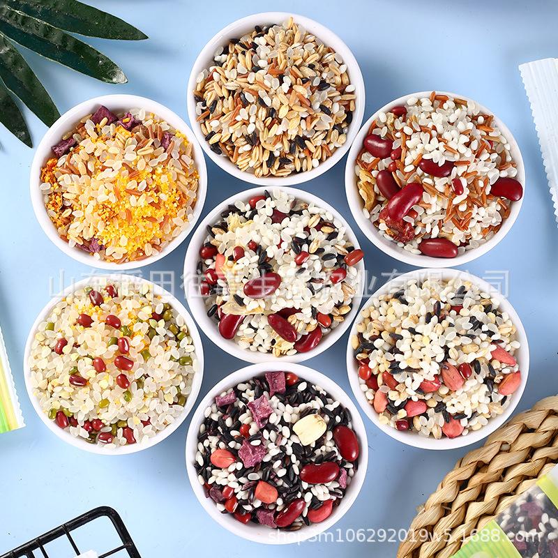 七日杂粮粥100g*7袋新米五谷粗粮八宝粥早餐粥膳食营养健康早晚餐 - 图0