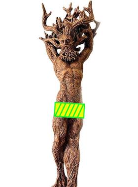 森林女神雕像树脂摆件花园工艺品摆件家居创意雕像树神摆件