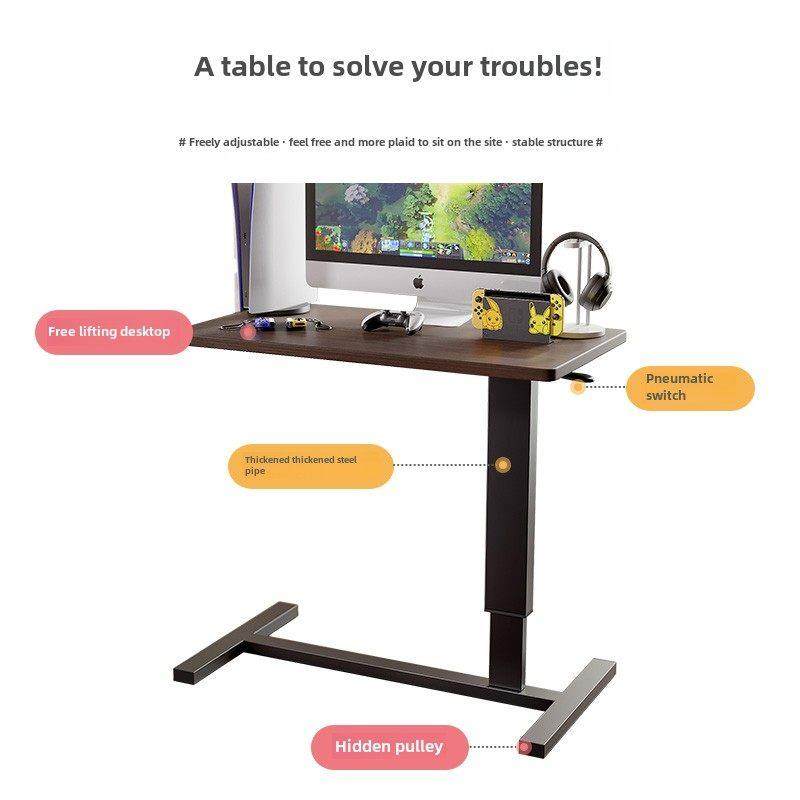 活动床头柜站立升降笔记本电脑桌家庭卧室懒人桌高级工作台,淘宝优惠券,粉丝福利购,淘宝优惠卷