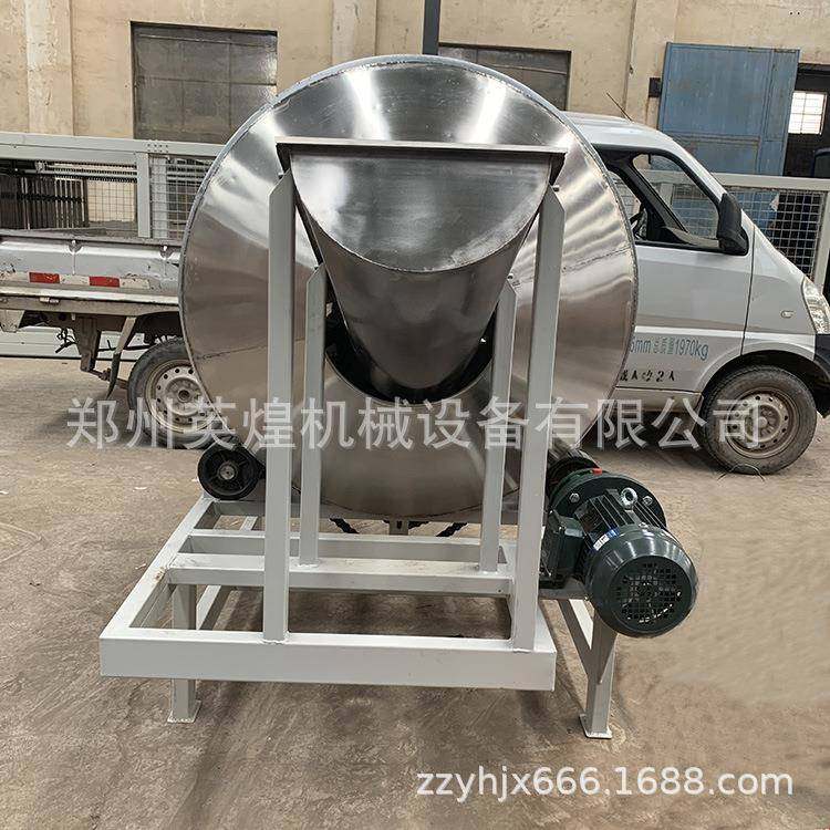 香肠馅料不锈钢滚筒搅拌机酱牛肉腌制设备鸡胸肉不锈钢拌料机 - 图1