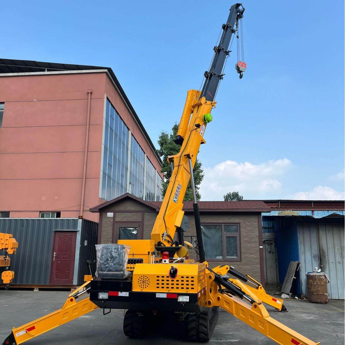 蜘蛛吊车履带式自行走式可进电梯液压伸缩吊臂遥控移动式蜘蛛吊车,淘宝优惠券,粉丝福利购,淘宝优惠卷