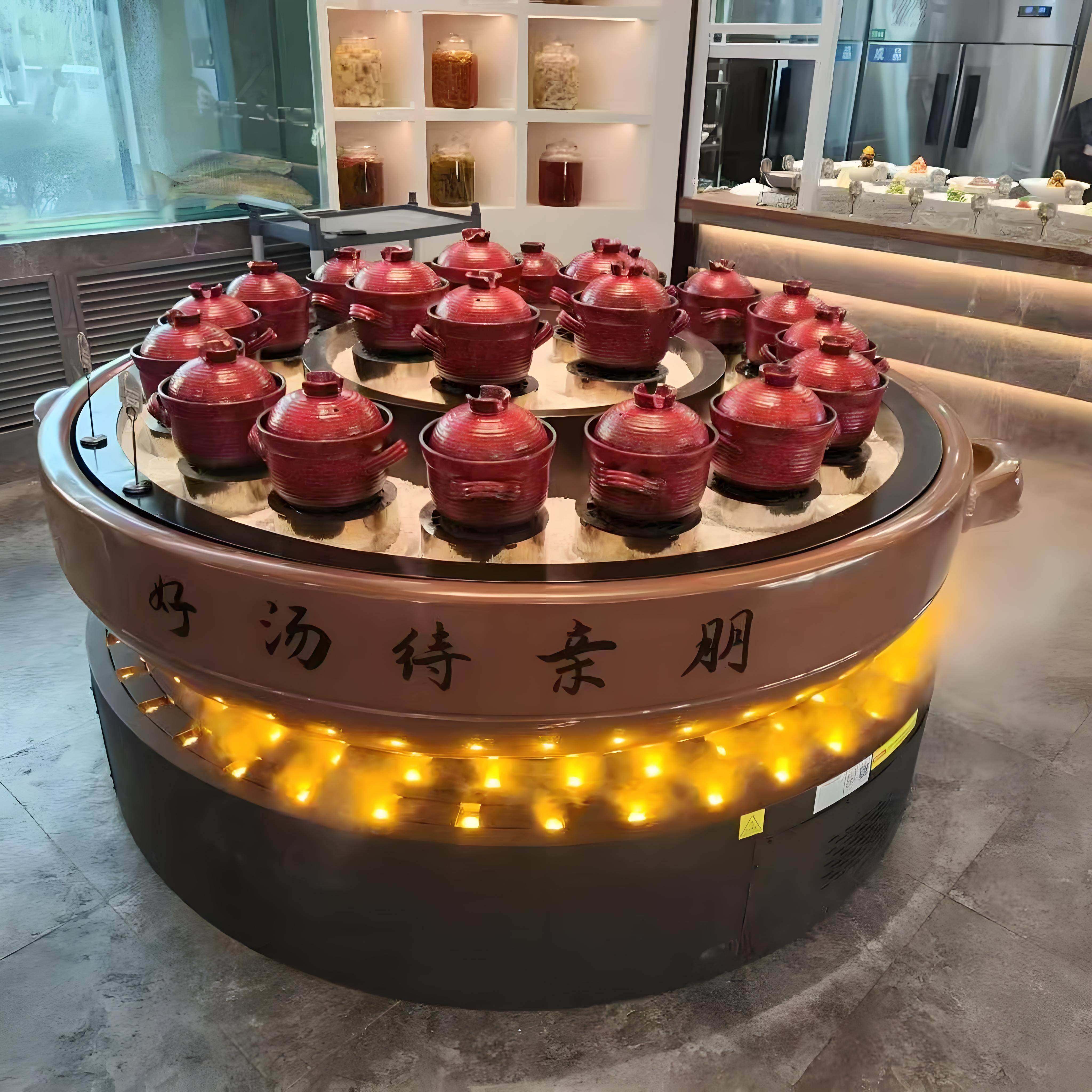 明档大碗煨汤炉商用古法养生瓦罐煨汤设备网红餐厅酒店炖汤神器,淘宝优惠券,粉丝福利购,淘宝优惠卷