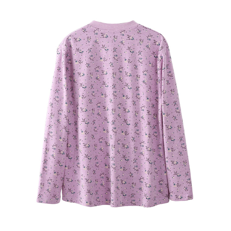 中老年女士棉毛开衫秋衣保暖上衣系扣长袖线衣衬衣对襟散口秋衣,淘宝优惠券,粉丝福利购,淘宝优惠卷