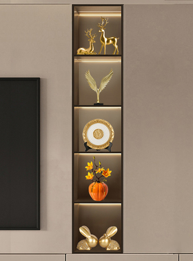 新房客厅酒柜装饰品摆件轻z奢家居玄关电视柜乔迁新居礼品