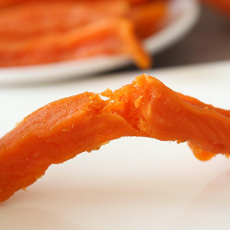 Farmhouse steamed sweet potato fries homemade original soft and waxy dried sweet potatoes Dried natural additive-free dried sweet potatoes original flavor