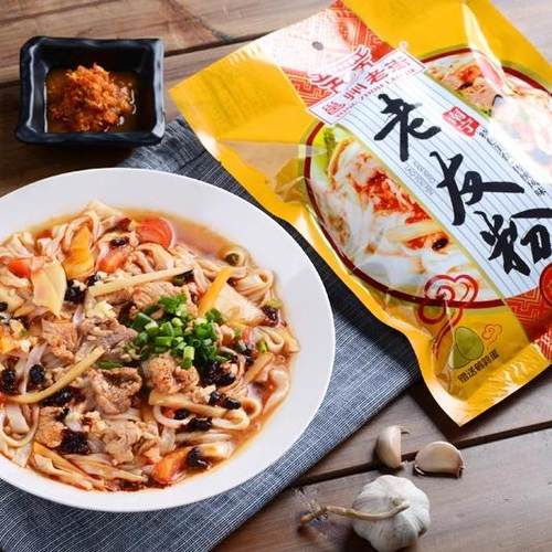 包邮广西南宁特产韩太邕州老街老友粉252g*10袋 扁粉酸笋粉老友酱 - 图3