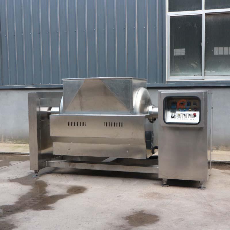 电磁横轴搅拌炒锅 高粘度物料大型炒料机 肉松豆沙炒制夹层锅 - 图0