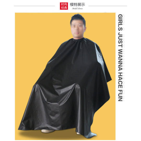 Barber shop special baked oil waterproof cloth shawl for home use