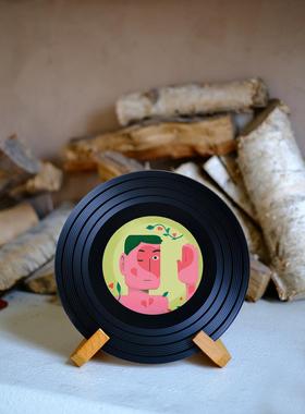 方大同可定制高端彷黑胶唱片梦想家装饰桌面饰品创意礼品纪念礼品