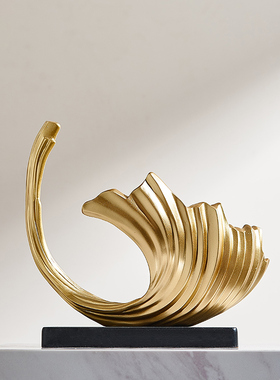 乘风破浪轻奢高档酒柜摆件电视柜玄关家居装I饰品办公室高端工艺