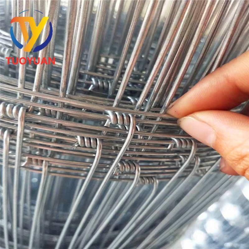 养殖钢丝网养牛羊鹿马围栏镀锌铁网现货果园围栏网草原铁丝网 - 图0