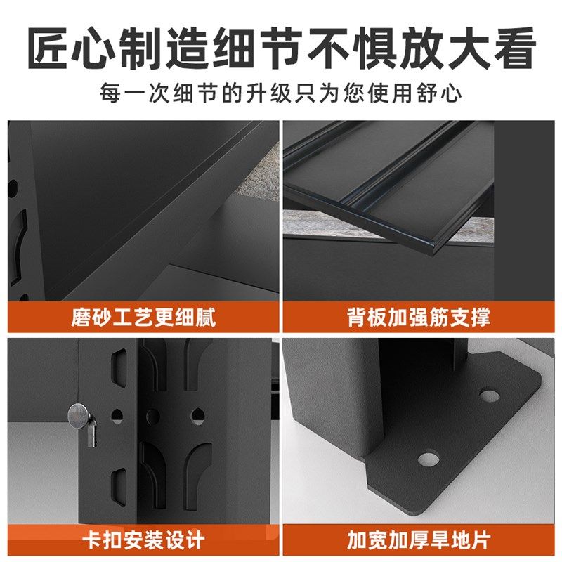 Hardware shelves warehouse storage racks multi-layer hole board tool hanging board storage rack warehouse storage supermarket display rack