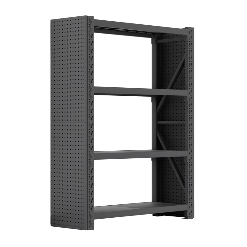 Hardware shelves warehouse storage racks multi-layer hole board tool hanging board storage rack warehouse storage supermarket display rack