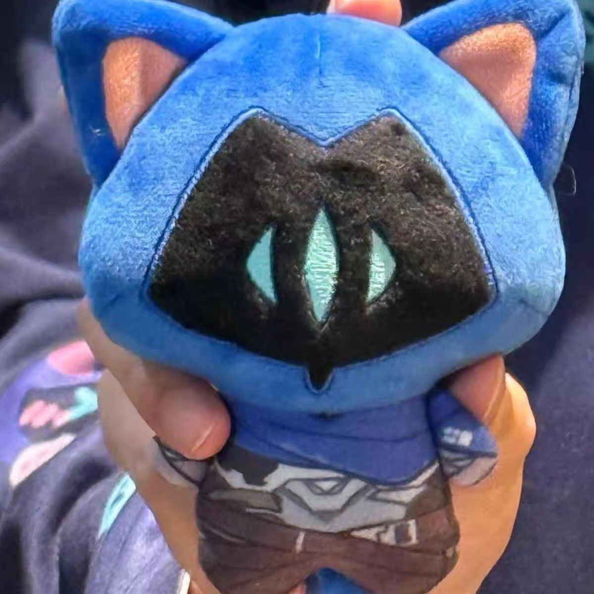 【现货】无畏契约幽影猫猫瓦罗兰特挂件OMEN玩偶同人周边礼物毛绒