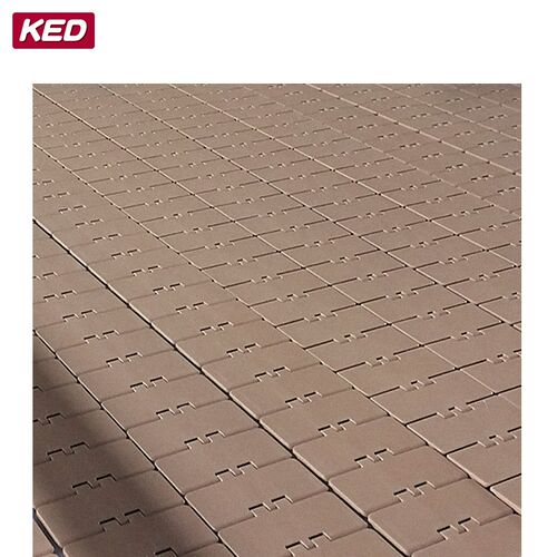 POM塑料链板输送带 820单铰链节距38.1 食品饮品瓶罐容器传送链 - 图2