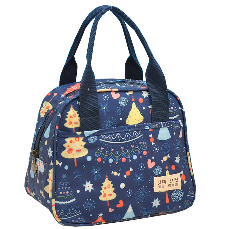 手提包饭盒袋防水牛津布包早午餐袋带饭盒子拉链女包手拎袋便当袋,淘宝优惠券,粉丝福利购,淘宝优惠卷