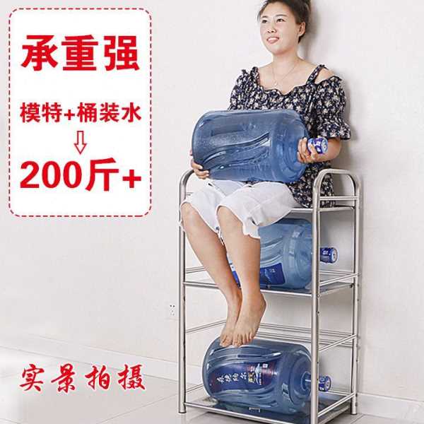 厨房用品置物架不锈钢微波炉置物架整理收纳储物架子落地烤箱架 - 图2